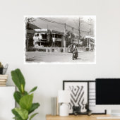 Saigon Vietnam 1968 B Print ポスター (ホームオフィス)