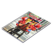 Saigon Vietnam - Happy New Year Lion dance 2024 ノートブック (左側)