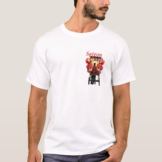 Saigon Vietnam - Happy New Year Lion dance Tシャツ (正面)