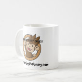 Saiko猿の振るマグ コーヒーマグカップ (正面左)