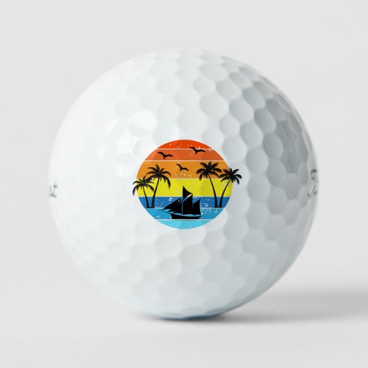 Sail Away Golf Balls ゴルフボール (正面)
