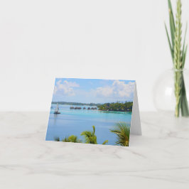 Sail away with me greeting カード