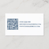 Sail Boat Captain Ship Nautical Card 名刺 (裏面)