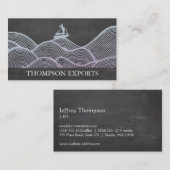 Sail Boat | Waves 名刺 (正面/裏面)