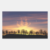 Sail the Night Sky Stickers 長方形シール (正面)