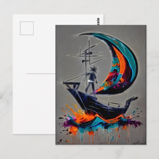 Sail Your Own Storm ポストカード (正面/裏面)