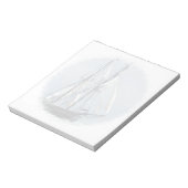 Sailboatメモ帳(2)サイズ ノートパッド (回転)