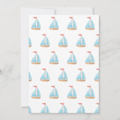  sailboat でお誕生日をお祝いしよう 招待状 (裏面)