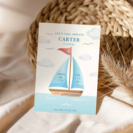  sailboat でお誕生日をお祝いしよう 招待状