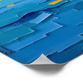 Sailboat at Sunset ポスター (角)