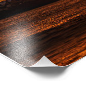 Sailboat at Sunset - Marina Del Rey, CA フォトプリント (角)