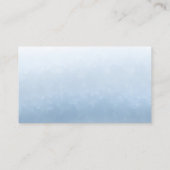 Sailboat Blue Boy Baby Shower Diaper Raffle エンクロージャーカード (裏面)