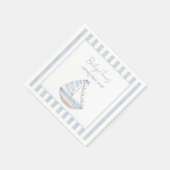 Sailboat Cocktail Napkin スタンダードカクテルナプキン (角)