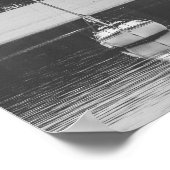 Sailboat in Conesus Lake 航海の Archival ポスター (角)