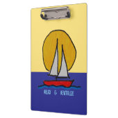 Sailboat in the Sun クリップボード (左)