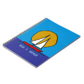 Sailboat in the Sun ノートブック (左側)