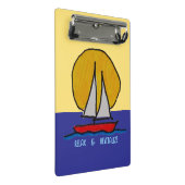 Sailboat in the Sun ミニクリップボード (アングル)