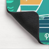 Sailboat Summer Mousepad マウスパッド (コーナー)