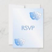 Sailboat Theater RSVPメニュー選択Entree付き 出欠カード (裏面)