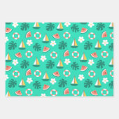 Sailboating ラッピングペーパーシート (正面2)