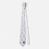 Sailboats at Sea Monogrammed ネクタイ (正面)