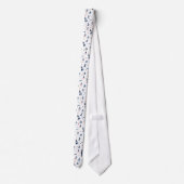 Sailboats at Sea Monogrammed ネクタイ (裏面)