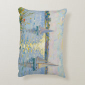 Sailboats New England Summer アクセントクッション (裏面(縦))