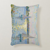 Sailboats New England Summer アクセントクッション (正面(垂直))