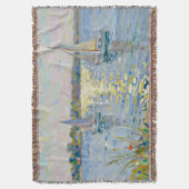 Sailboats New England Summer スローブランケット (正面縦)