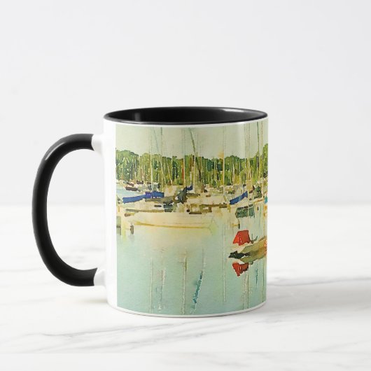 Sailboats on Lake Harriet Coffee Mug マグカップ (左)