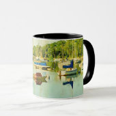 Sailboats on Lake Harriet Coffee Mug マグカップ (正面右)