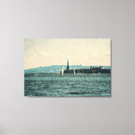 SAILBOATS ON NEW YORK BAY Canvas Art キャンバスプリント