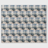 Sailboats with Seagulls On Ocean Water ラッピングペーパー (フラット)