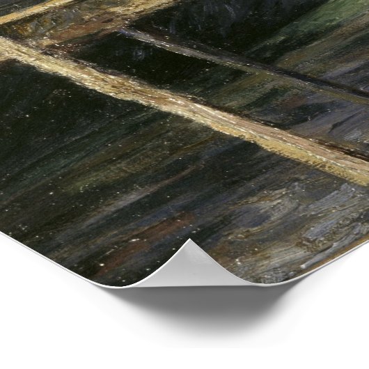 Sailbots at Argenteuil by Gustave Caillebotte ポスター (角)