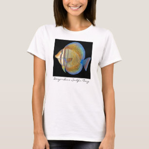 Sailfinの独特の味の女性スパゲッティ上 Tシャツ