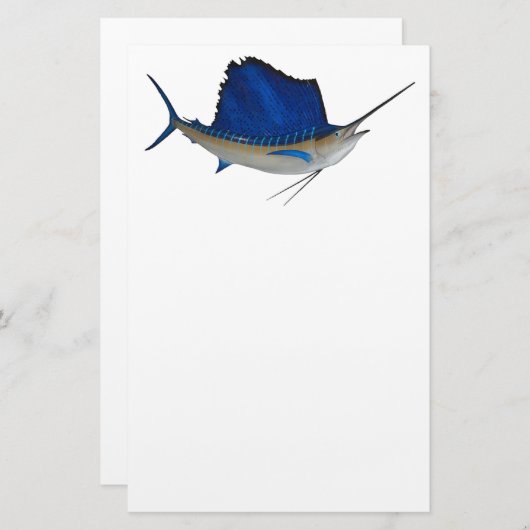 SAILFISHの文房具 便箋 (正面/裏面)