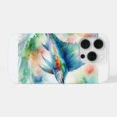 Sailfish Symphony 200824AREF115 - Watercolor iPhoneケース (裏面横)