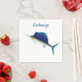 Sailfish Thunder_Cove スタンダードカクテルナプキン (インサイチュ)