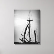 Sailing Aruba in Black and White (ポートレート)