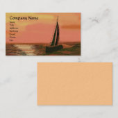 Sailing at Sunset名刺 名刺 (正面/裏面)