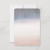 Sailing Boat Seastars Rehearsal Dinner  招待状 (裏面)