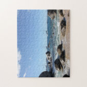 Sailing Bots at the Bath, BVI ジグソーパズル (縦)