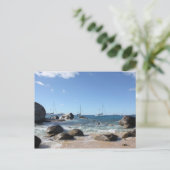 Sailing Bots at the Bath, BVI ポストカード (スタンド正面)