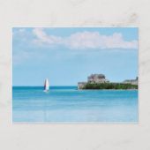 Sailing by Old Fort Niagara写真 ポストカード (正面)