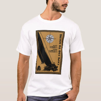 Sailing Cape Cod To Maine Tシャツ