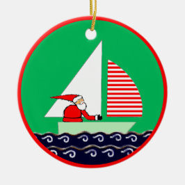 Sailing Christmas セラミックオーナメント