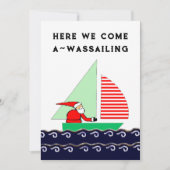 Sailing Christmas cards シーズンカード (正面)