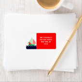 Sailing Christmas Label ラベル (インサイチュ)