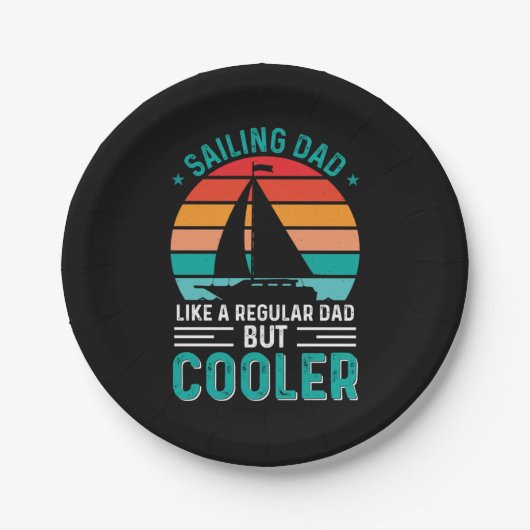 Sailing Dad ペーパープレート (正面)