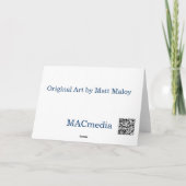 Sailing Greeting Card カード (裏面)